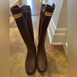 Hunter Brown Women's Boots